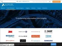 Sites similar to acquiremarketresearch.com