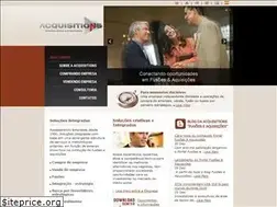 Sites similar to acquisitions.com.br