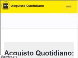 Sites similar to acquistoquotidiano.it