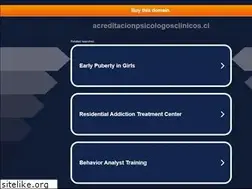 Sites similar to acreditacionpsicologosclinicos.cl