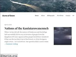 Sites similar to acresofsnow.ca
