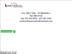 Sites similar to acrilicoslineacreativa.com