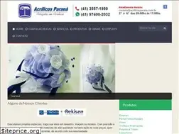 Sites similar to acrilicosparana.com.br