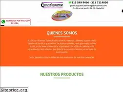 Sites similar to acrilicosypublicidad.com.co