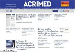 Sites similar to acrimed.org