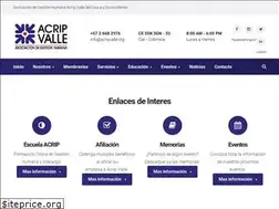 Sites similar to acripvalle.org