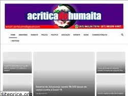 Sites similar to acriticadehumaita.com.br