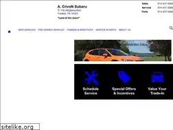 Sites similar to acrivellisubaru.com