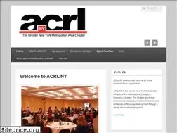 Sites similar to acrlny.org