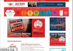 Sites similar to acrm.org