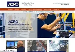 Sites similar to acro.com