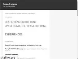 Sites similar to acroadventures.com