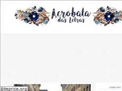 Sites similar to acrobatadasletras.com.br
