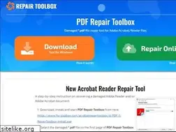 Sites similar to acrobatrepairtoolbox.com