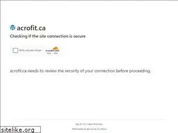 Sites similar to acrofit.ca