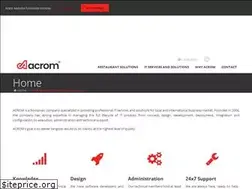 Sites similar to acrom.ro
