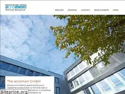 Sites similar to acromion-gmbh.com