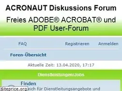 Sites similar to acronaut.de