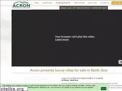 Sites similar to acronindia.com