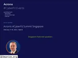 Sites similar to acronis.events
