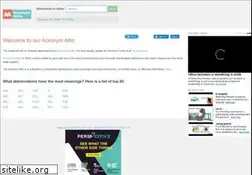 Sites similar to acronymattic.com