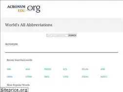 Sites similar to acronymedu.org