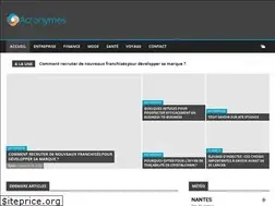 Sites similar to acronymes.info