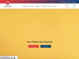 Sites similar to acropaints.net