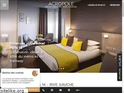 Sites similar to acropole-paris-hotel.com