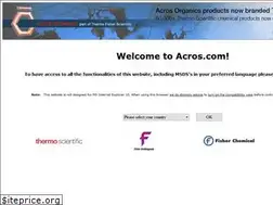 Sites similar to acros.com