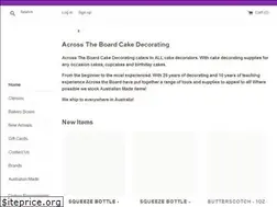 Sites similar to acrosstheboardcakedecorating.com.au