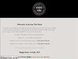 Sites similar to acrosstheponddc.com