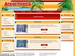 Sites similar to acrostiches.com