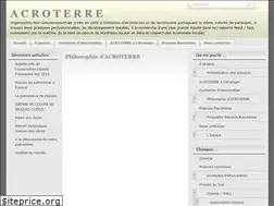 Sites similar to acroterre.org