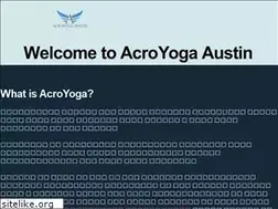Sites similar to acroyogaaustin.org