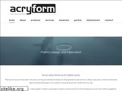 Sites similar to acryform.co.nz