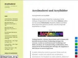 Sites similar to acrylbilder-acrylmalerei.de