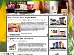Sites similar to acrylfarbe.de