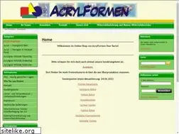 Sites similar to acrylformen.de