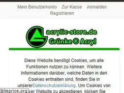 Sites similar to acrylic-store.de