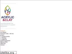 Sites similar to acrylicandclay.com