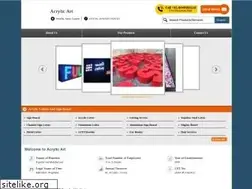 Sites similar to acrylicart.in