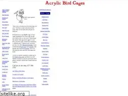 Sites similar to acrylicbirdcages.com