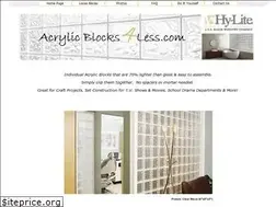 Sites similar to acrylicblocks4less.com