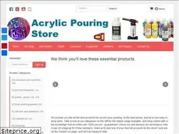 Sites similar to acrylicpouringstore.com