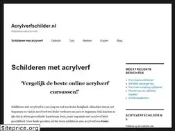 Sites similar to acrylverfschilder.nl