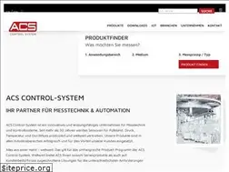 Sites similar to acs-controlsystem.de