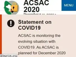Sites similar to acsac.org