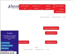 Sites similar to acsan-cours.com