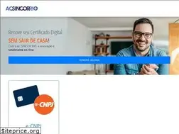 Sites similar to acsincorrio.com.br